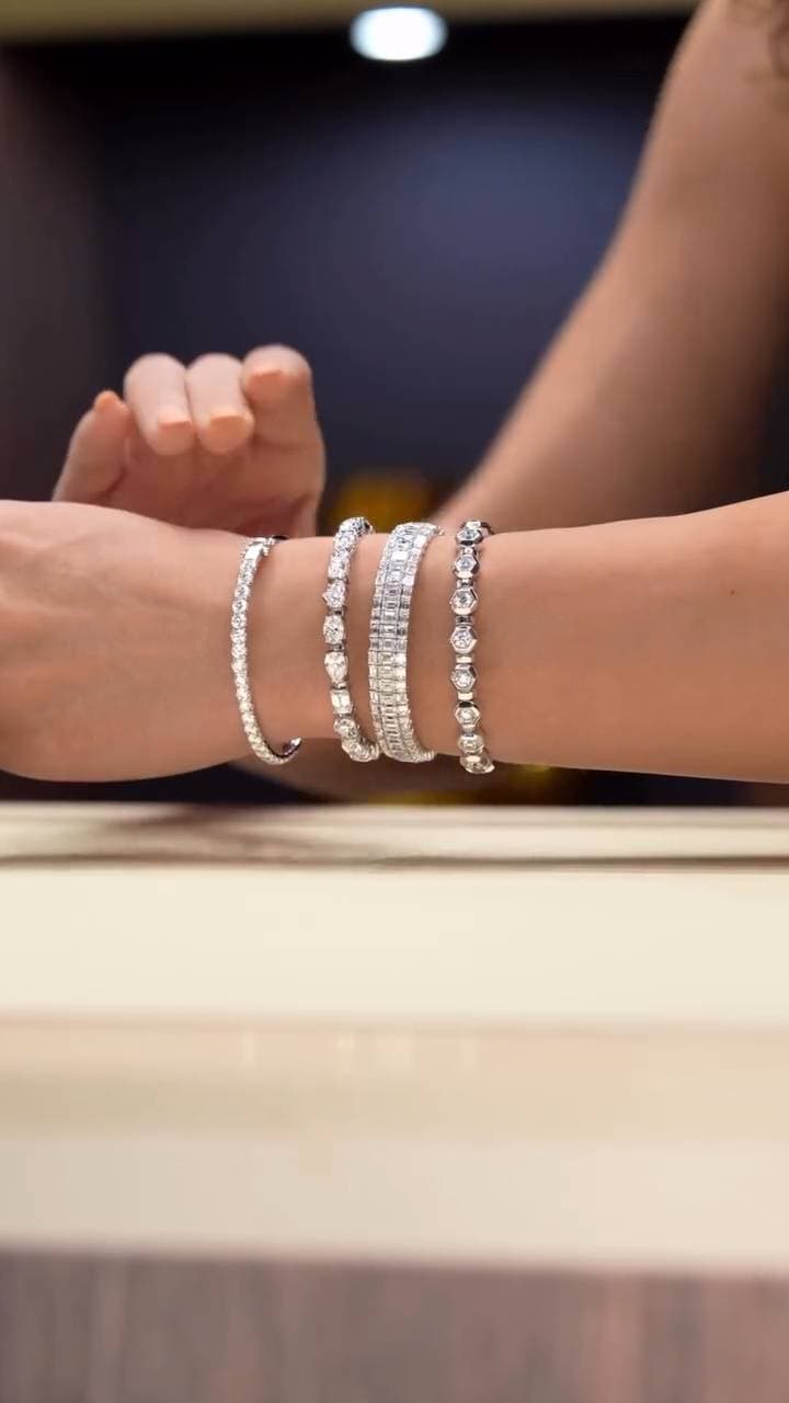 Poster for Jewelry should be worn like this to look more beautiful.