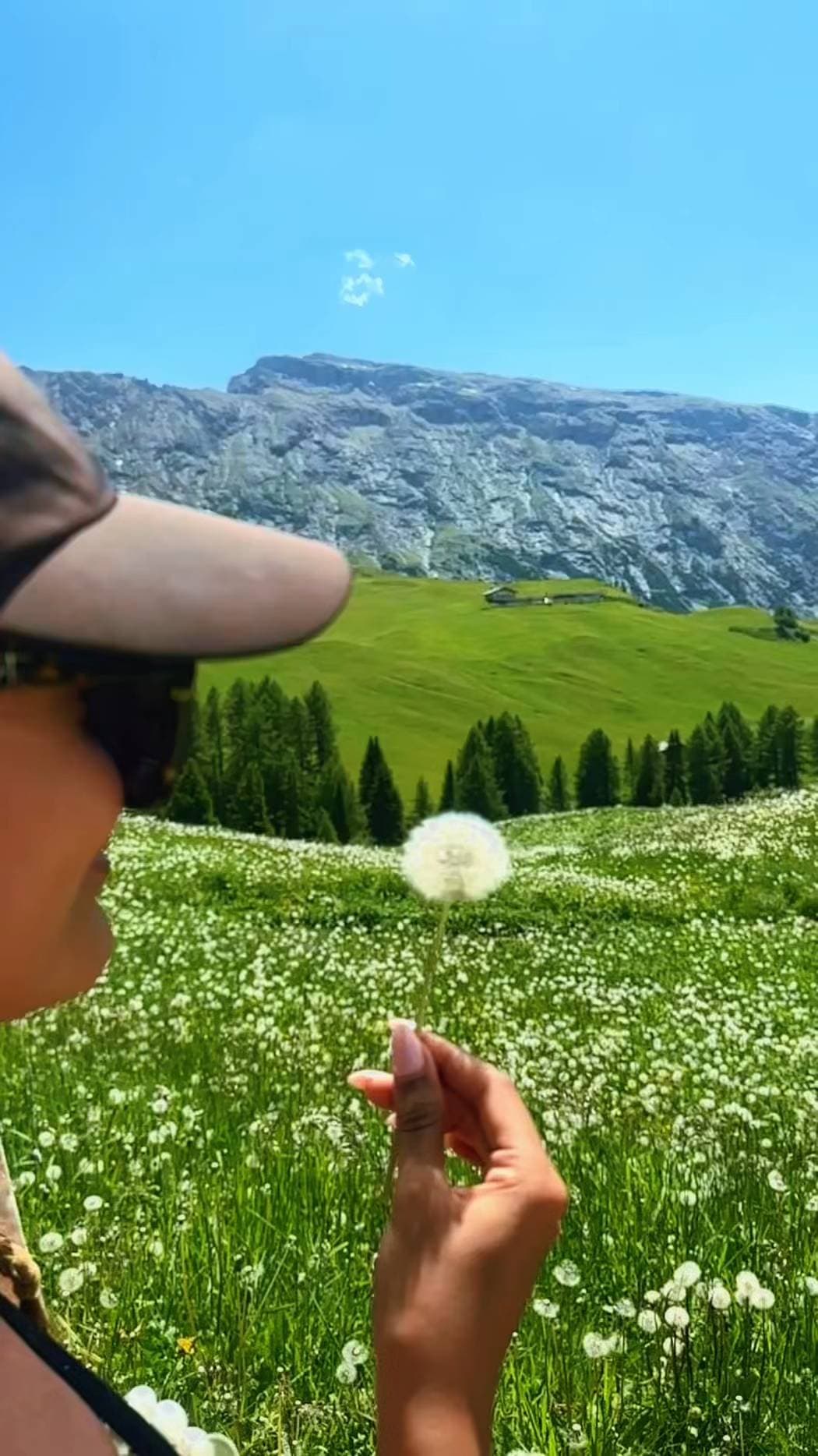 Poster for POV Blowing a dandelion