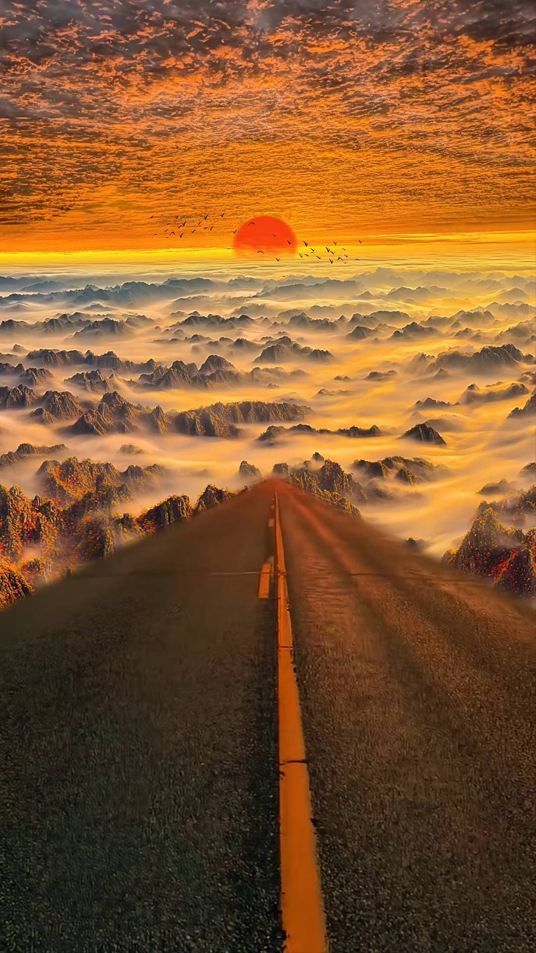 Poster for The beautiful scenery makes one feel relaxed and happy