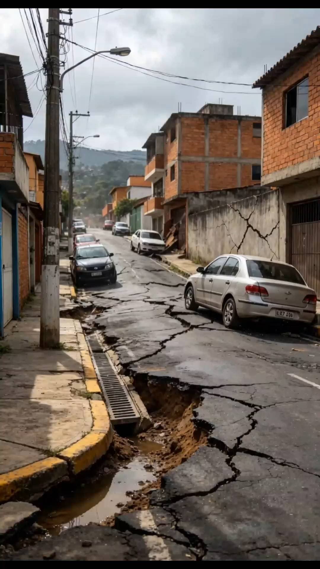Poster for The One Who Makes Earthquakes
