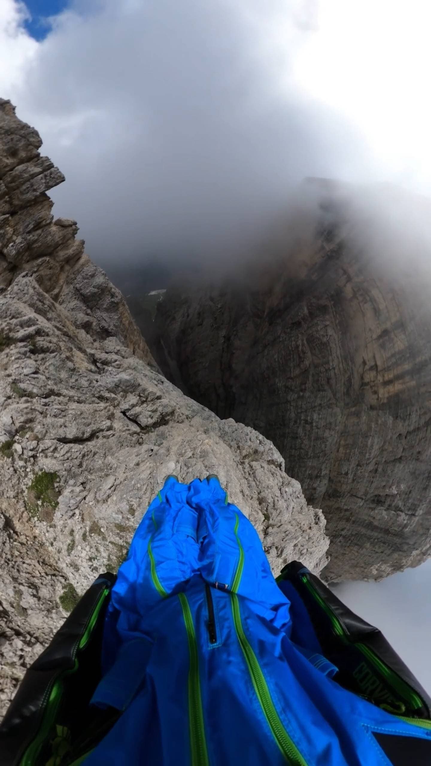 Poster for Wingsuit flying – you've never seen it like this!