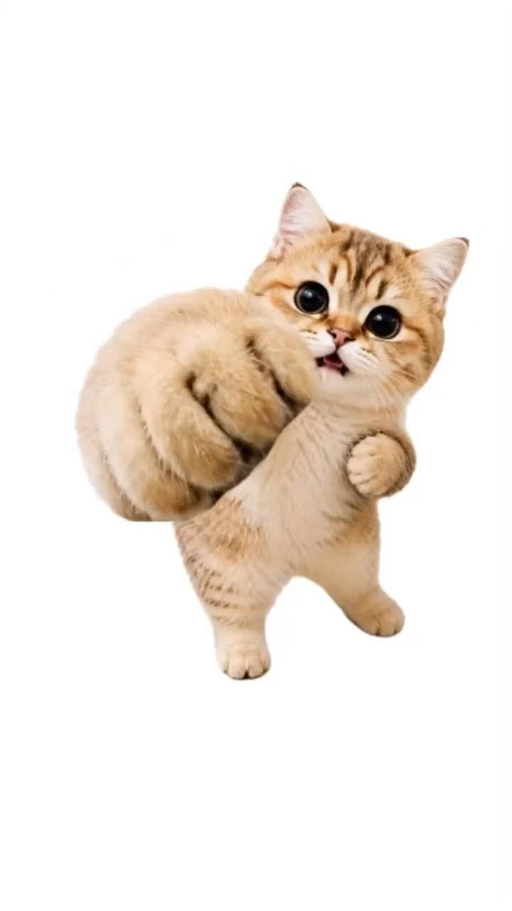 Poster for Boxing with a cute cat