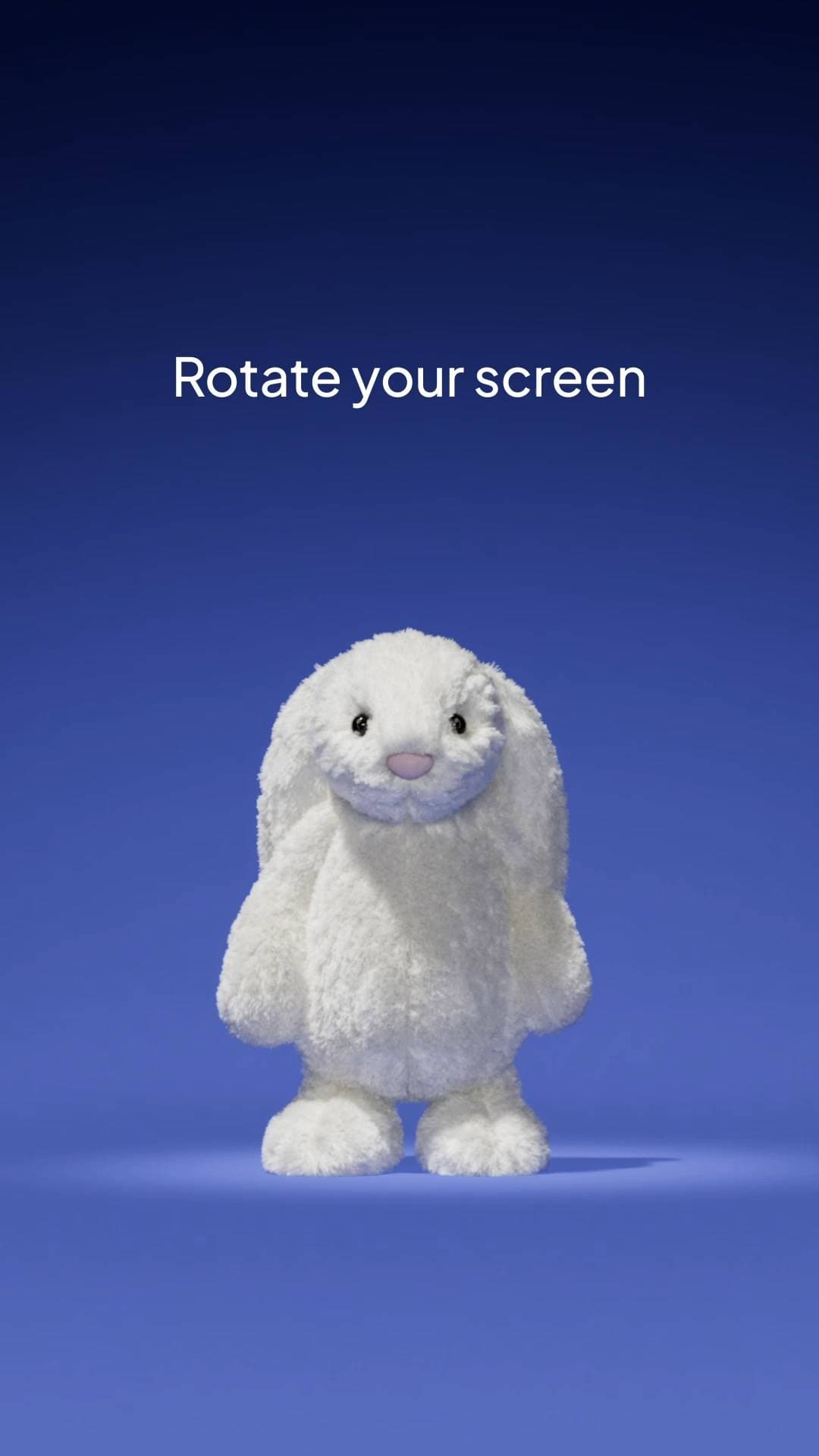 Poster for Rabbit gazing at the stars