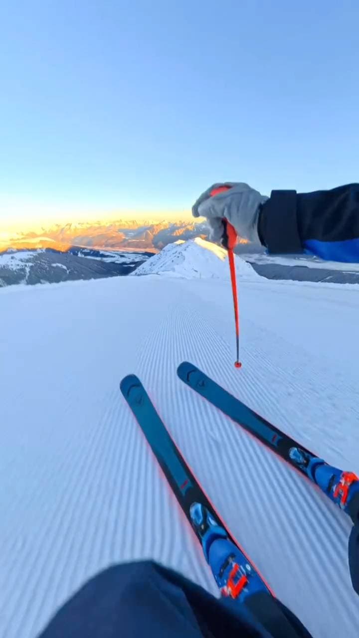 Poster for Skiing is a joyful thing