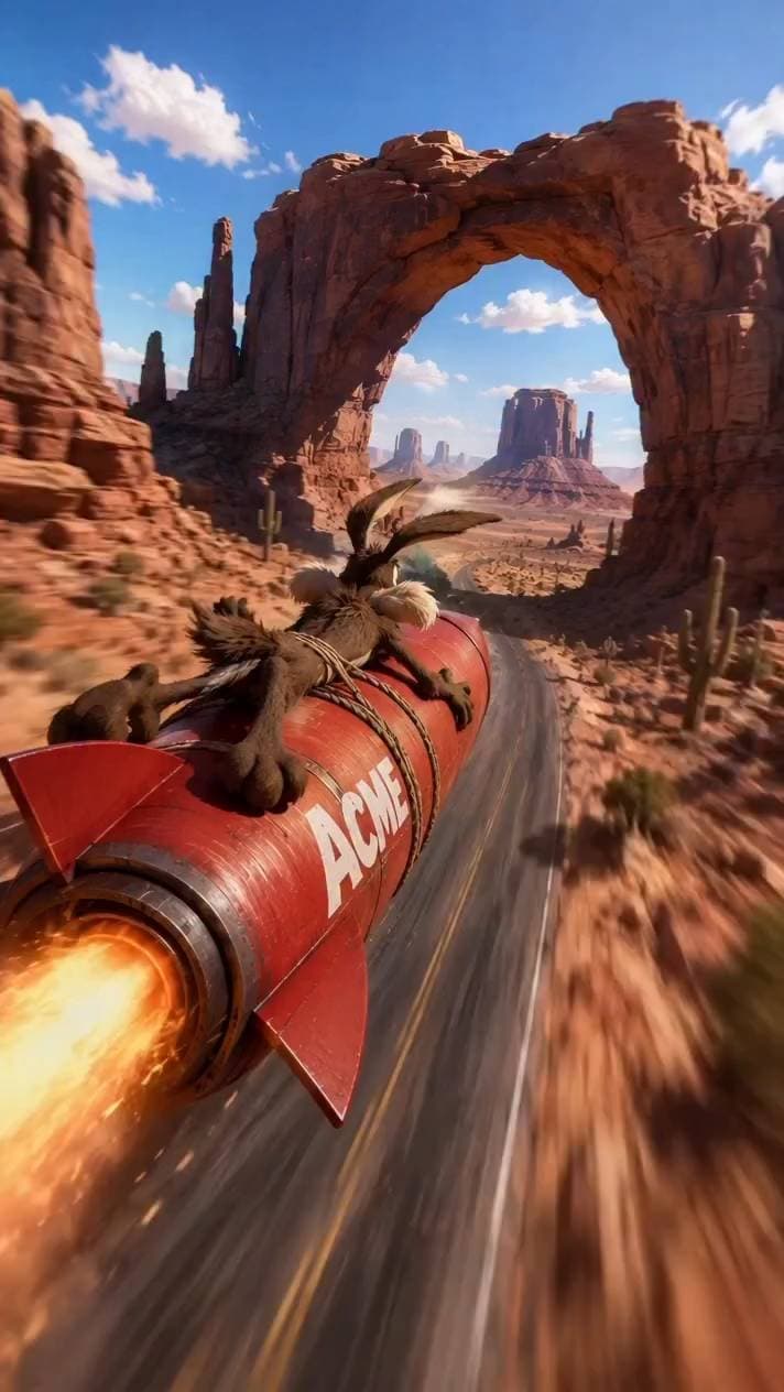 Poster for This coyote is nuts!