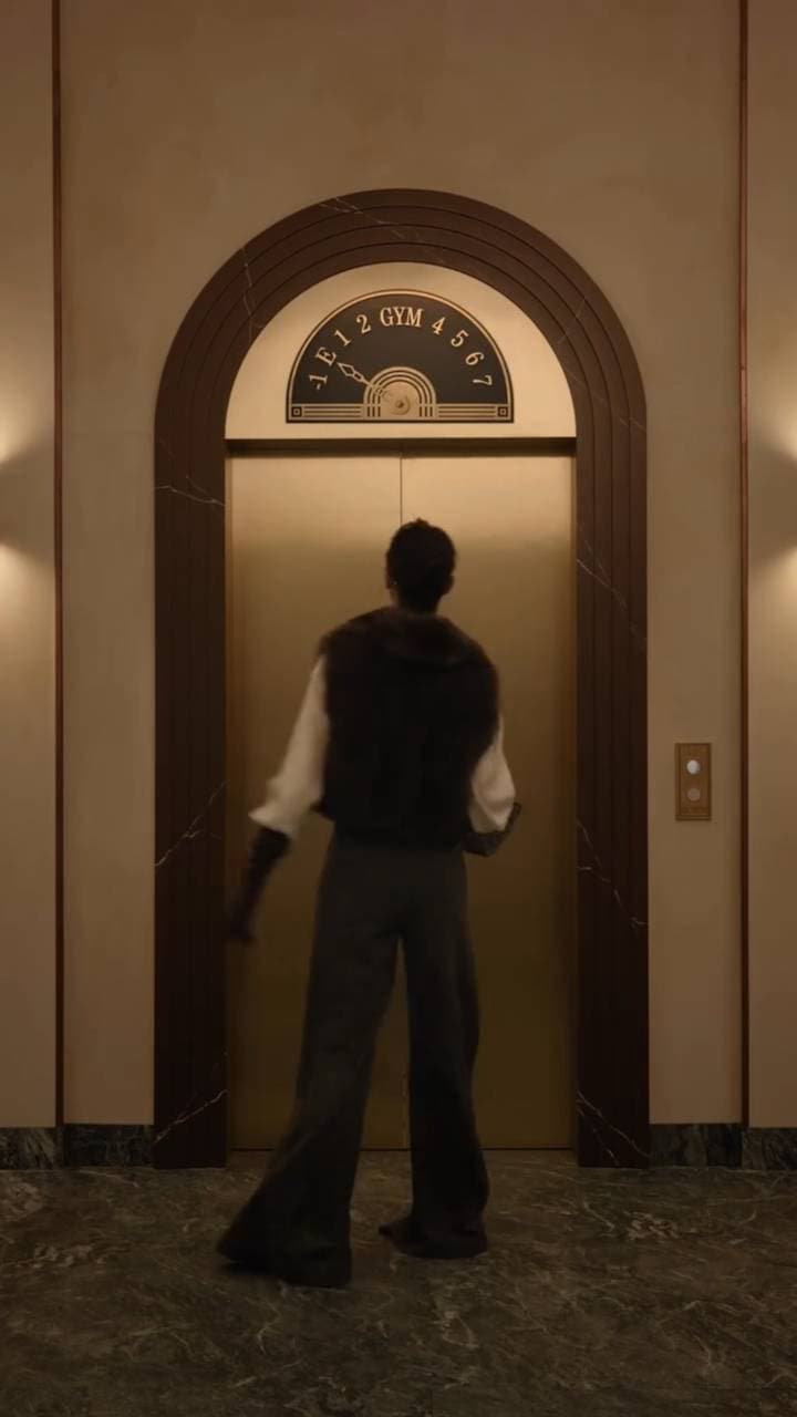 Poster for Get on the elevator.