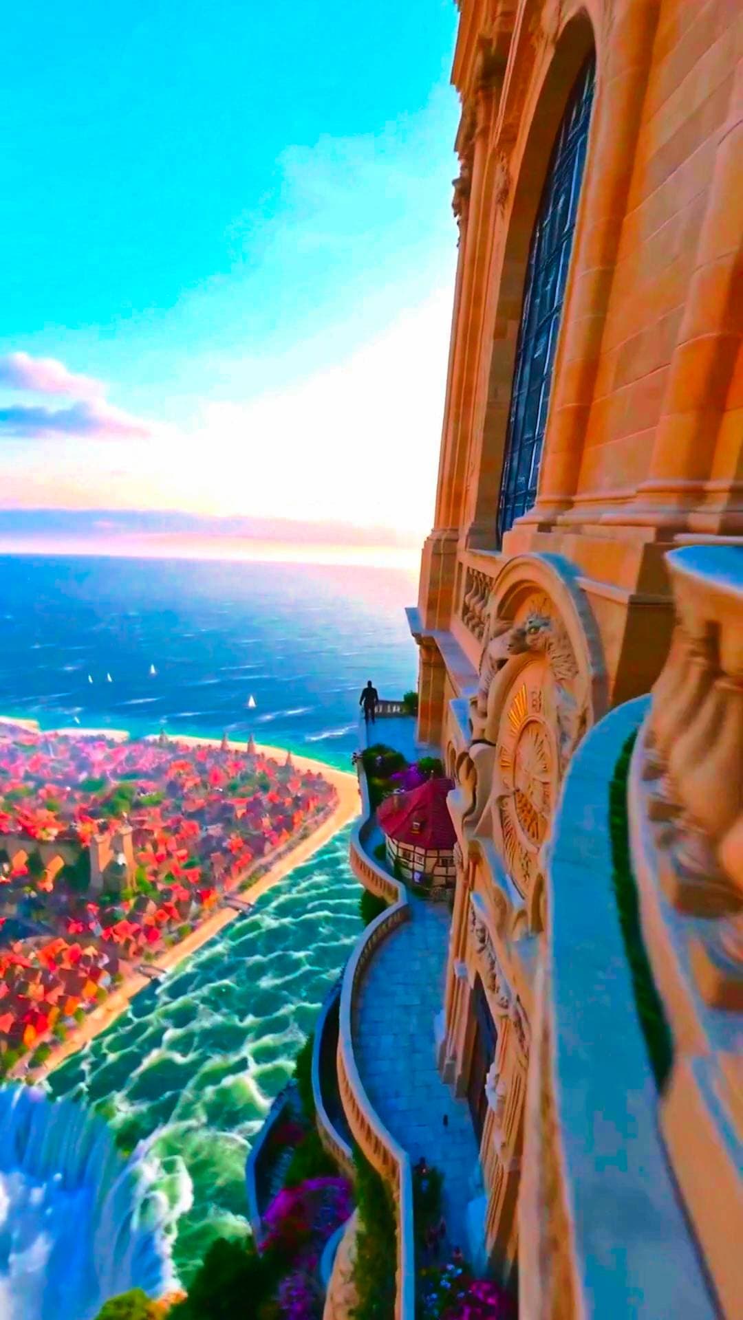 Poster for The magical world from a drone’s perspective